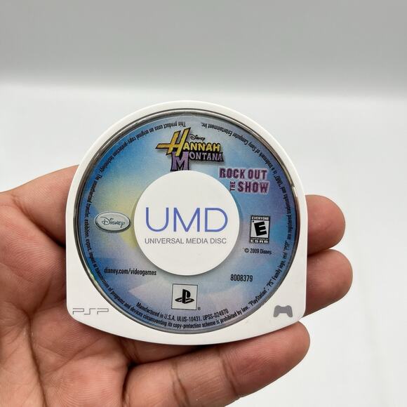 Hannah Montana PSP Rock Out The Show Game - Disc Only Tested Works - Picture 4 of 4